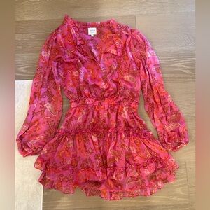 Misa Los Angeles LORENA DRESS - Careyes Floral Chiffon